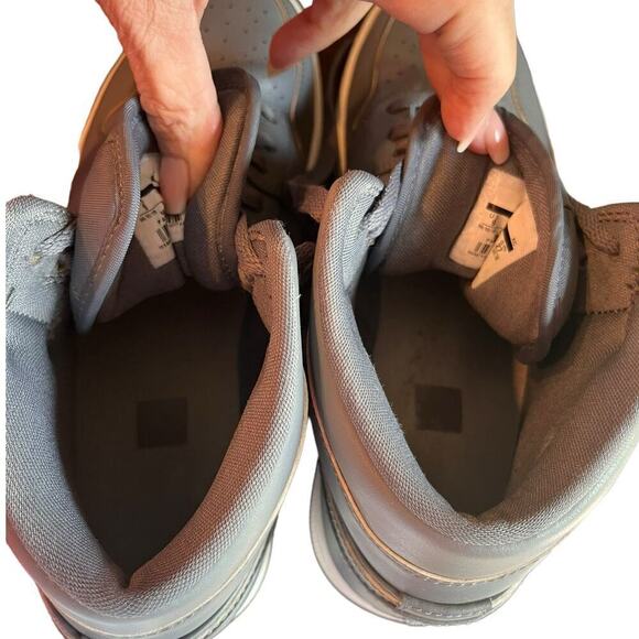 Nike Air Jordon 1 Mid Cool Gray Mens Size 9 Rare 2015 - Picture 8 of 10